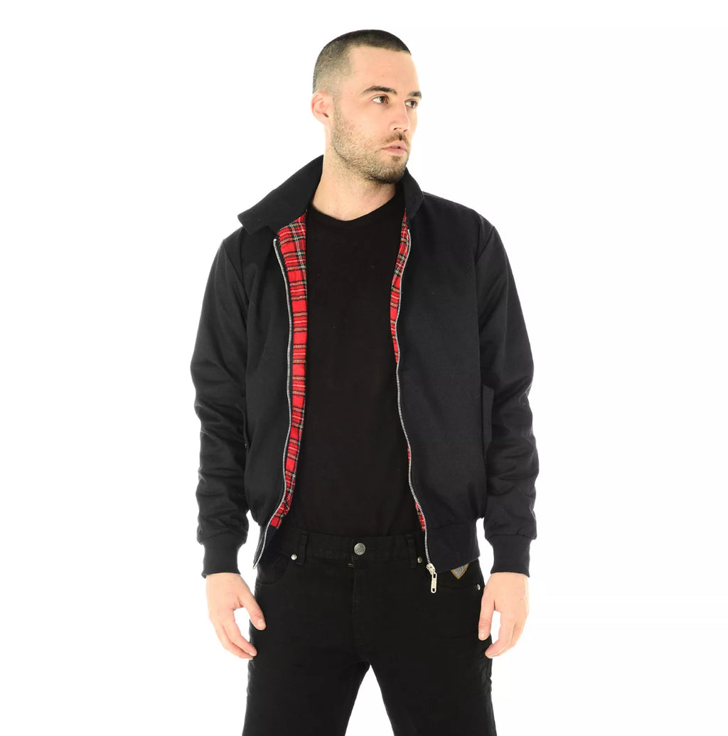 Mens classic Harrington jacket