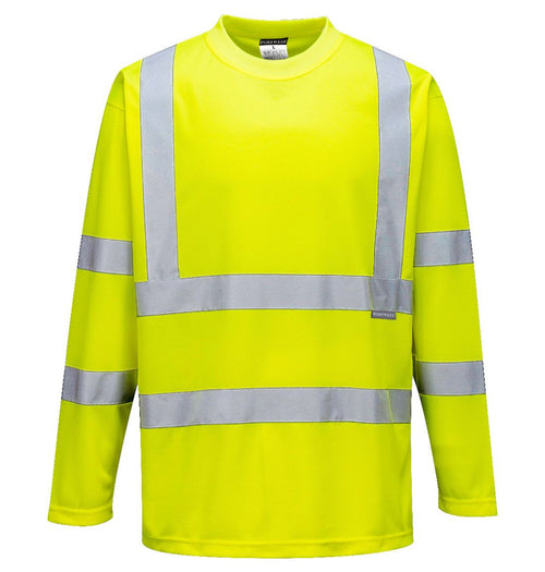 Men hi vis work long sleeve tshirt