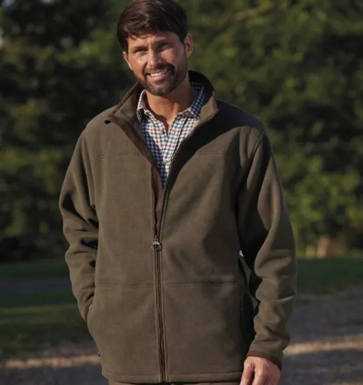 Mean champion country estate Berwick fleece jacket