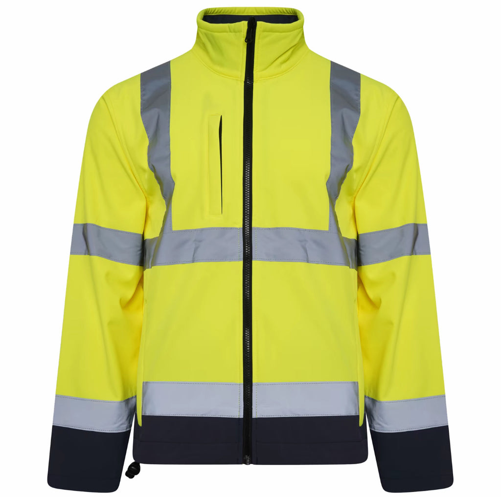 Men’s hi vis softshell jacket