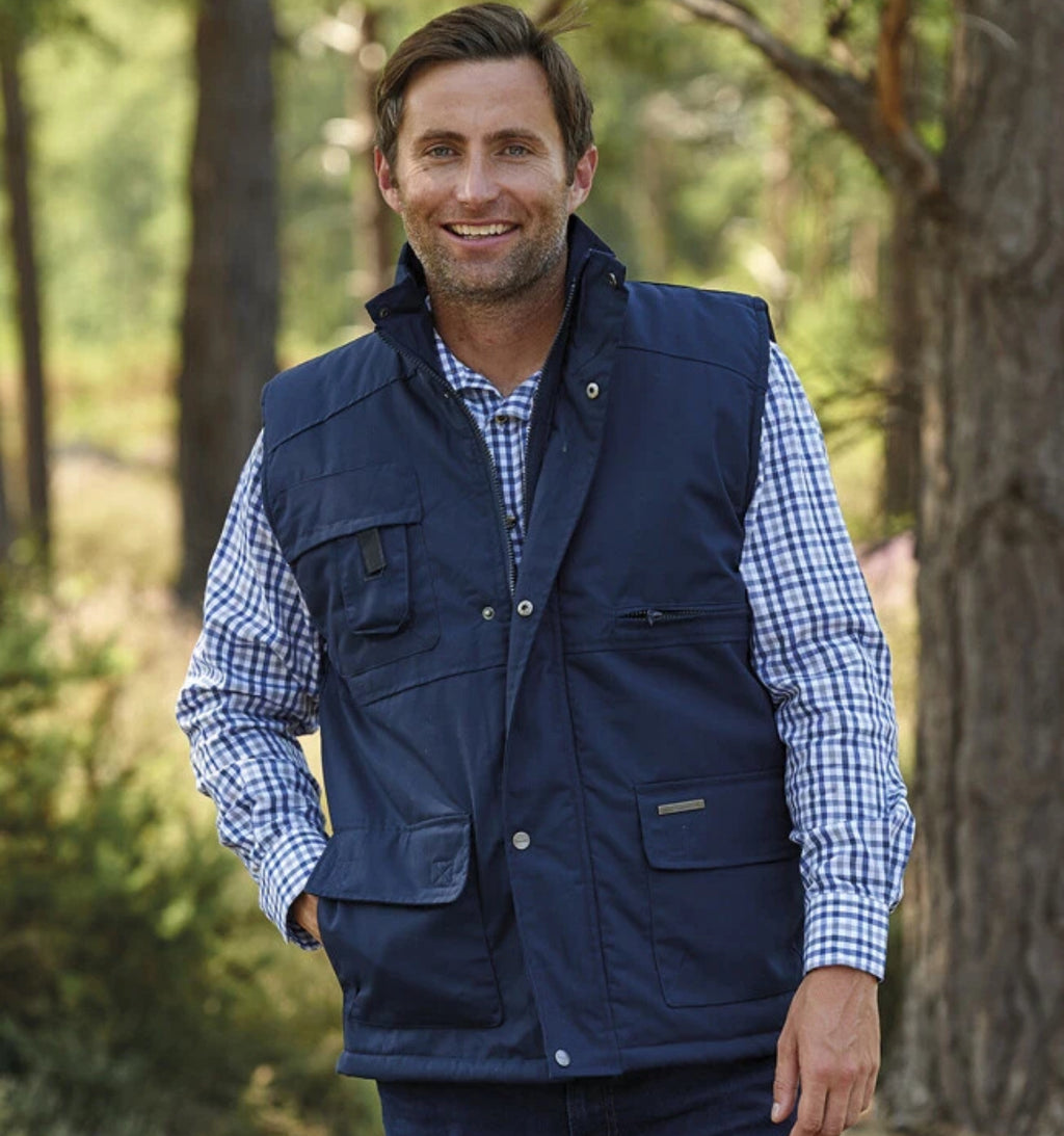 Men’s champion peak quilted bodywarmer