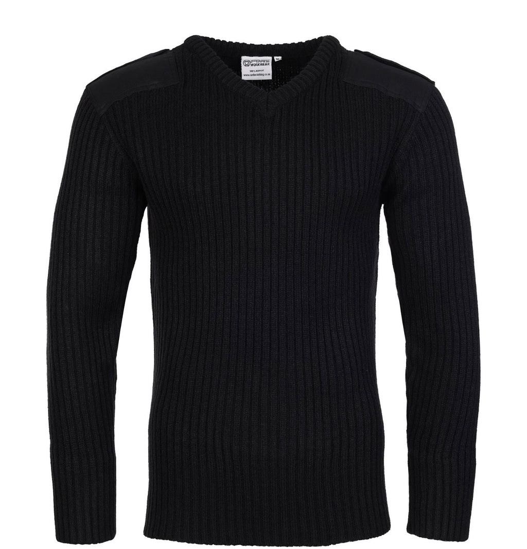 Mens military jumper combat style commando pullover deep