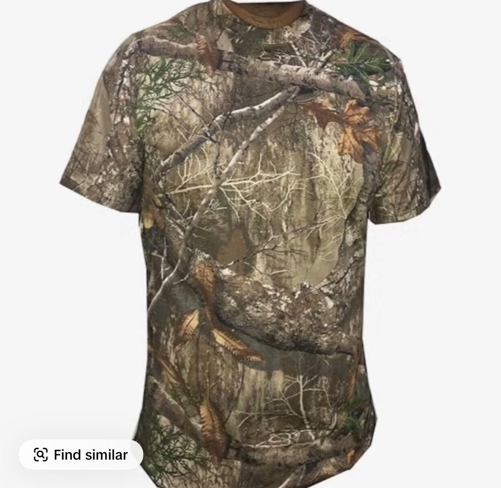Men’s realtree fishing hunting T-shirt