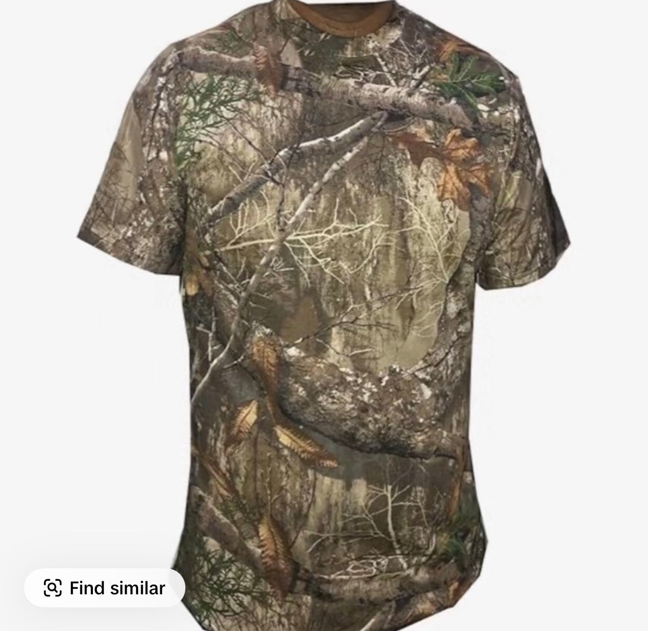 Men’s realtree fishing hunting T-shirt
