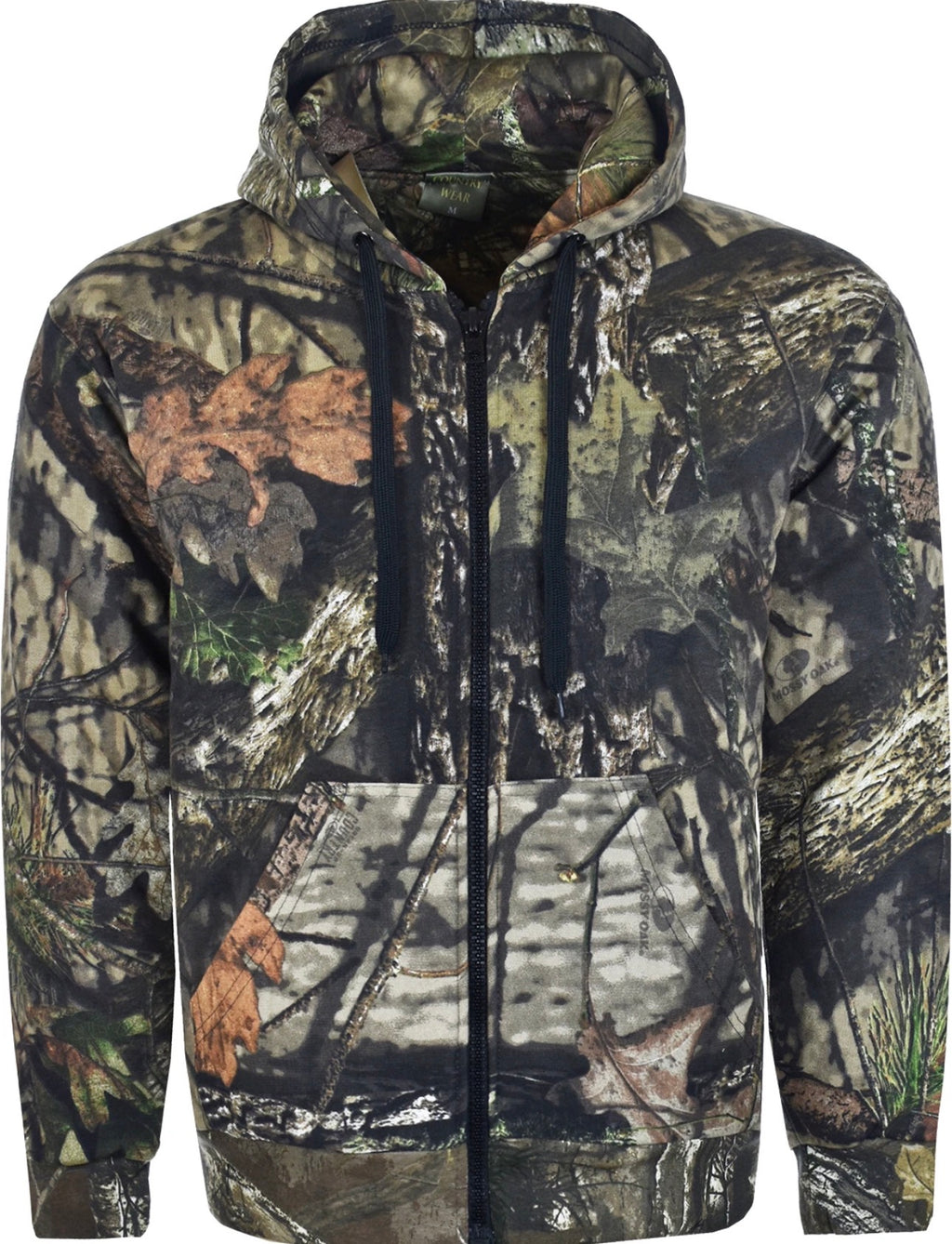 Men’s realtree jungle fishing padded zip hoodie